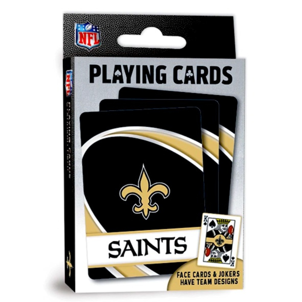 🏈❤️♣️♦️♠️ LETS PLAY❗️ “NEW ORLEANS SAINTS PLAYING CARDS - 54 CARD DECK”❗️🏈